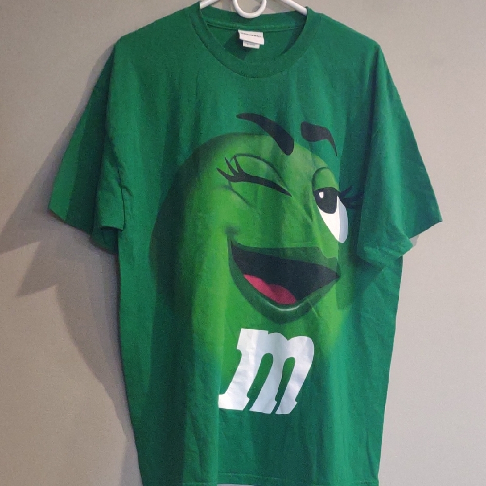 Vintage M&M'S Green Candy Graphic Unisex X-large T-Shirt